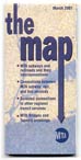 March 2001 subway map